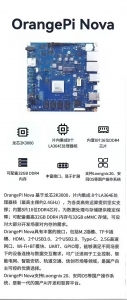 1 香橙派 Nova 龙芯2K3000 社区预购 8G 32G eMMC 前三名优惠